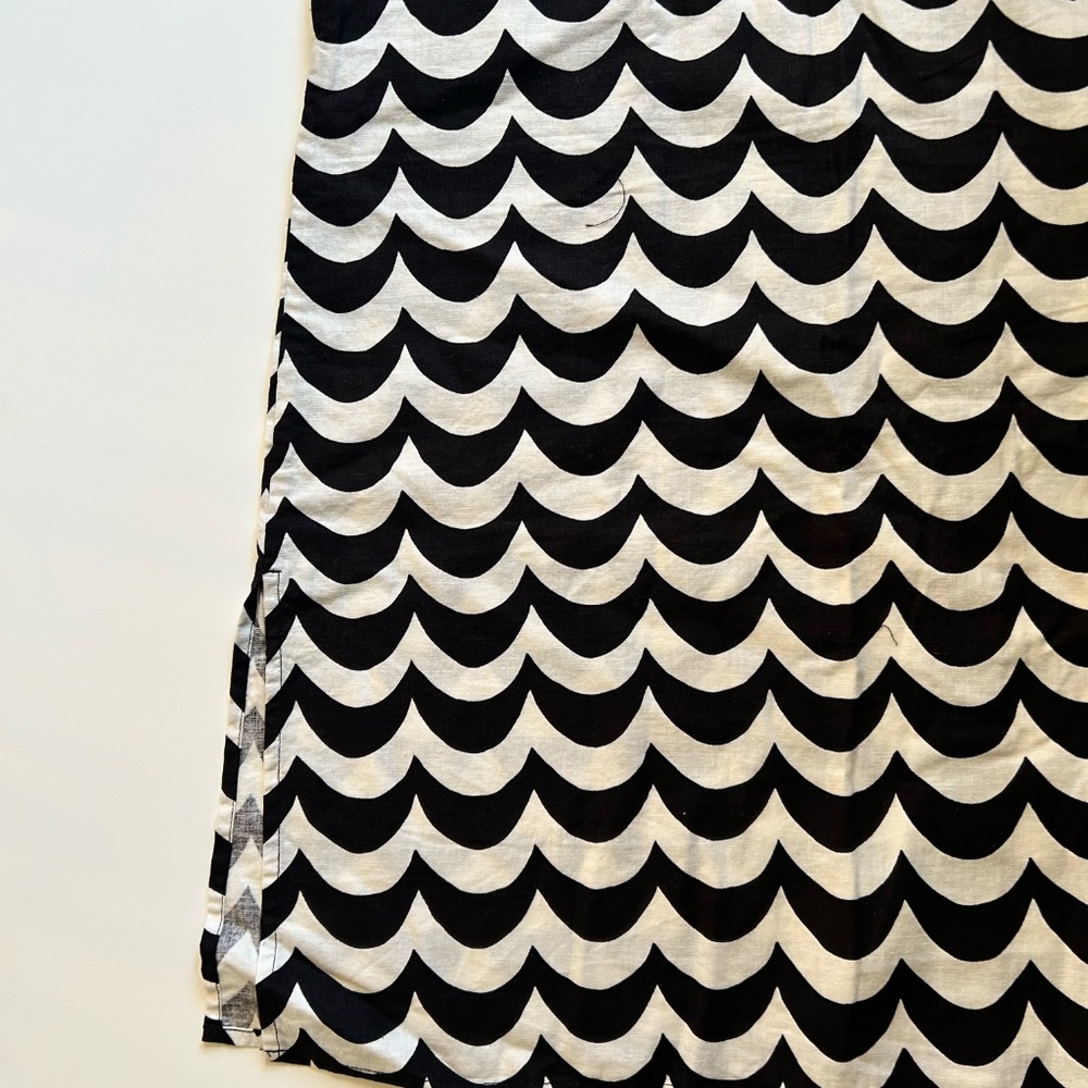 Marimekko x Uniqlo Bold Wave Print Shirt Dress XXS - Picture 2 of 4